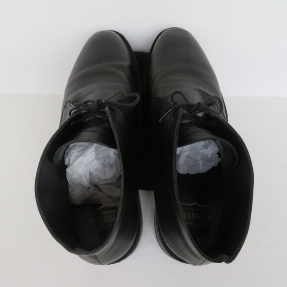 Thursday Boot Scout Chukka Boots Men's Sz 12 Black Leather Ankle Classic Dapper - Picture 9 of 16